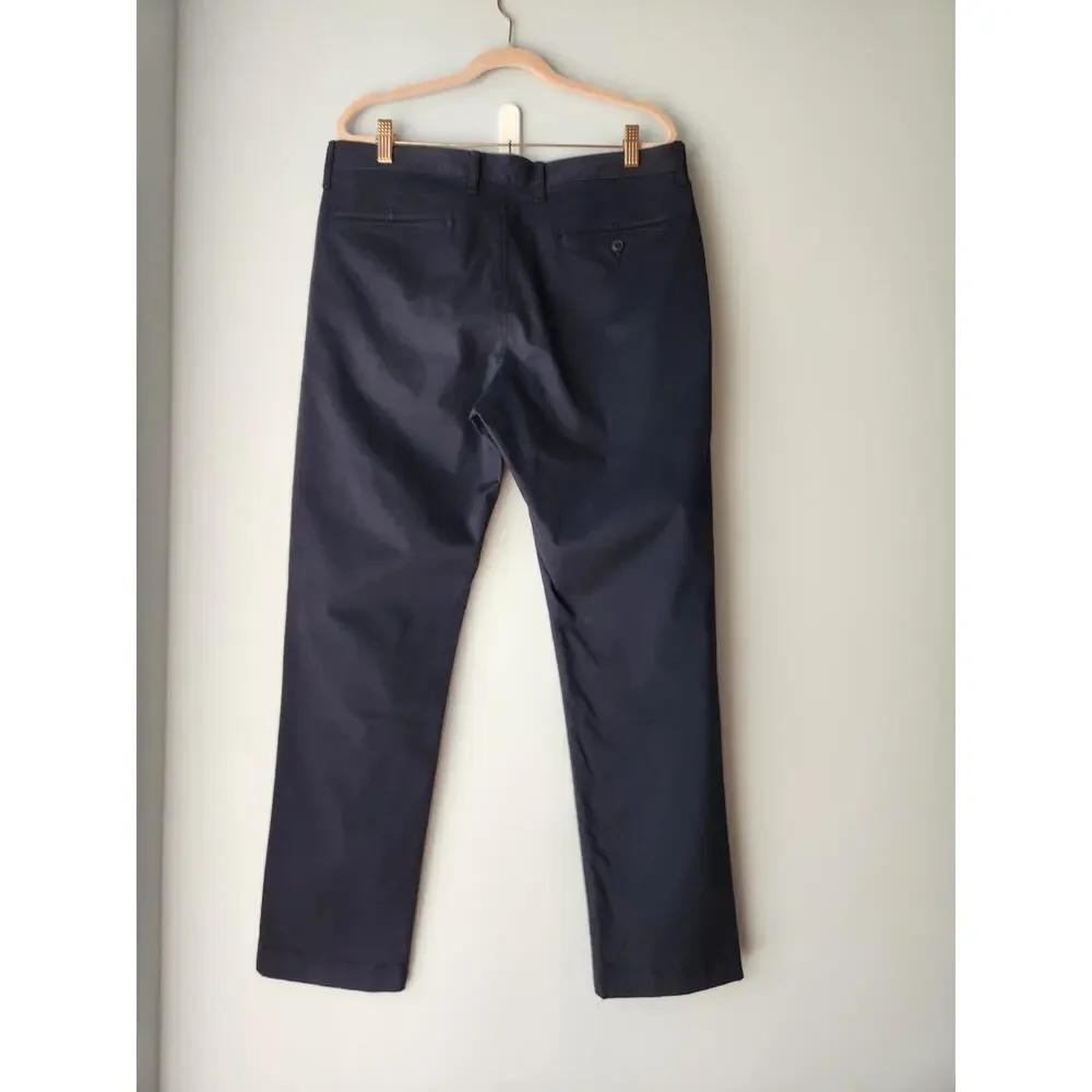 NWT J. Crew Men's 770™ Straight-Fit Stretch Chino Pant Navy 33/30